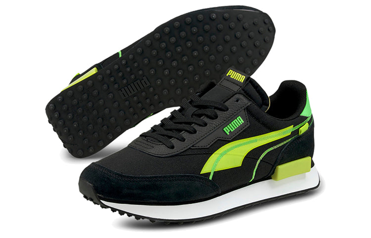 PUMA Future Rider Twofold SD 'Black Yellow Alert' 381052-01