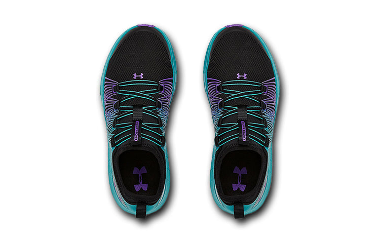 (GS) Under Armour Infinity 2 Prism Black/Blue 3023205-001