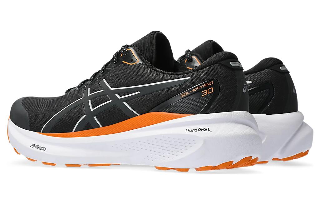 (WMNS) ASICS Gel-Kayano 30 Running Shoes 'Black Orange White' 1012B576-001