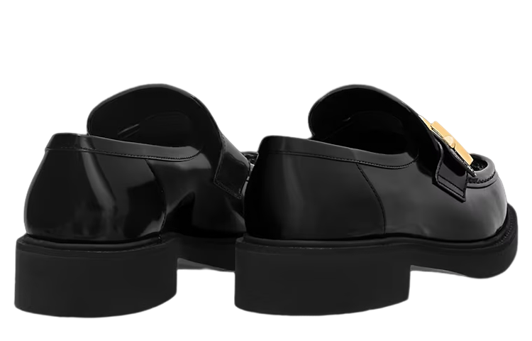 (WMNS) LOUIS VUITTON LV Academy Loafers 'Black' 1ABPBH