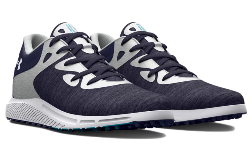 (WMNS) Under Armour Charged Breathe 2 Spikeless Golf 'Midnight Navy White' 3026405-400