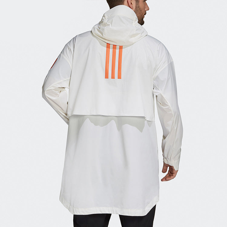 adidas MYSHELTER W.R. Outdoor Sports Hooded Jacket Men White FR9533