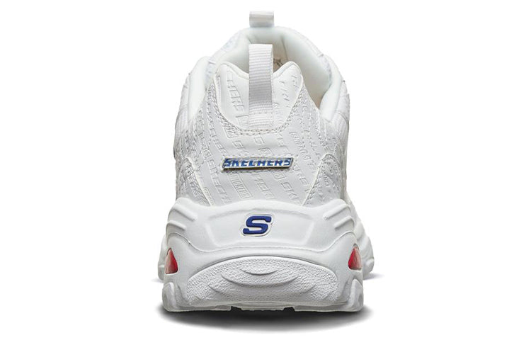 Snickers x Skechers D'Lites 1.0 Low-top Clunky Shoes White 666115-WHT