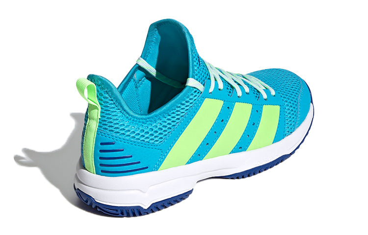 (GS) adidas Stabil Indoor K Shoes Blue/Green FU8402