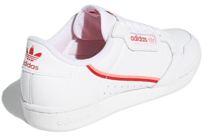 (WMNS) adidas Continental 80 'White Scarlet Flash Red' EE5562