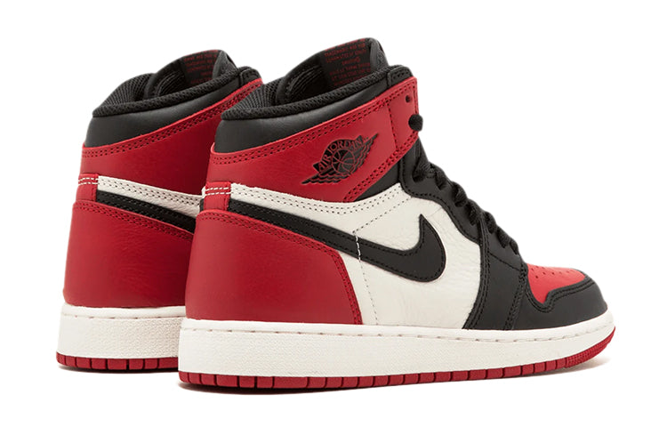 (GS) Air Jordan 1 Retro High OG 'Bred Toe' 575441-610