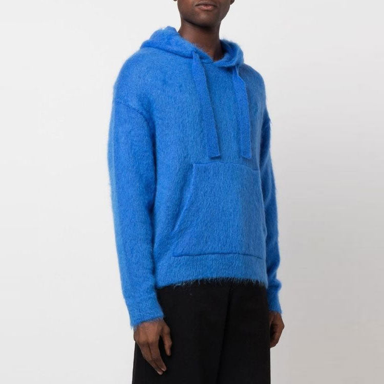 Off-White Arrows Mohair Hoodie OMHA171F22KNI0014545