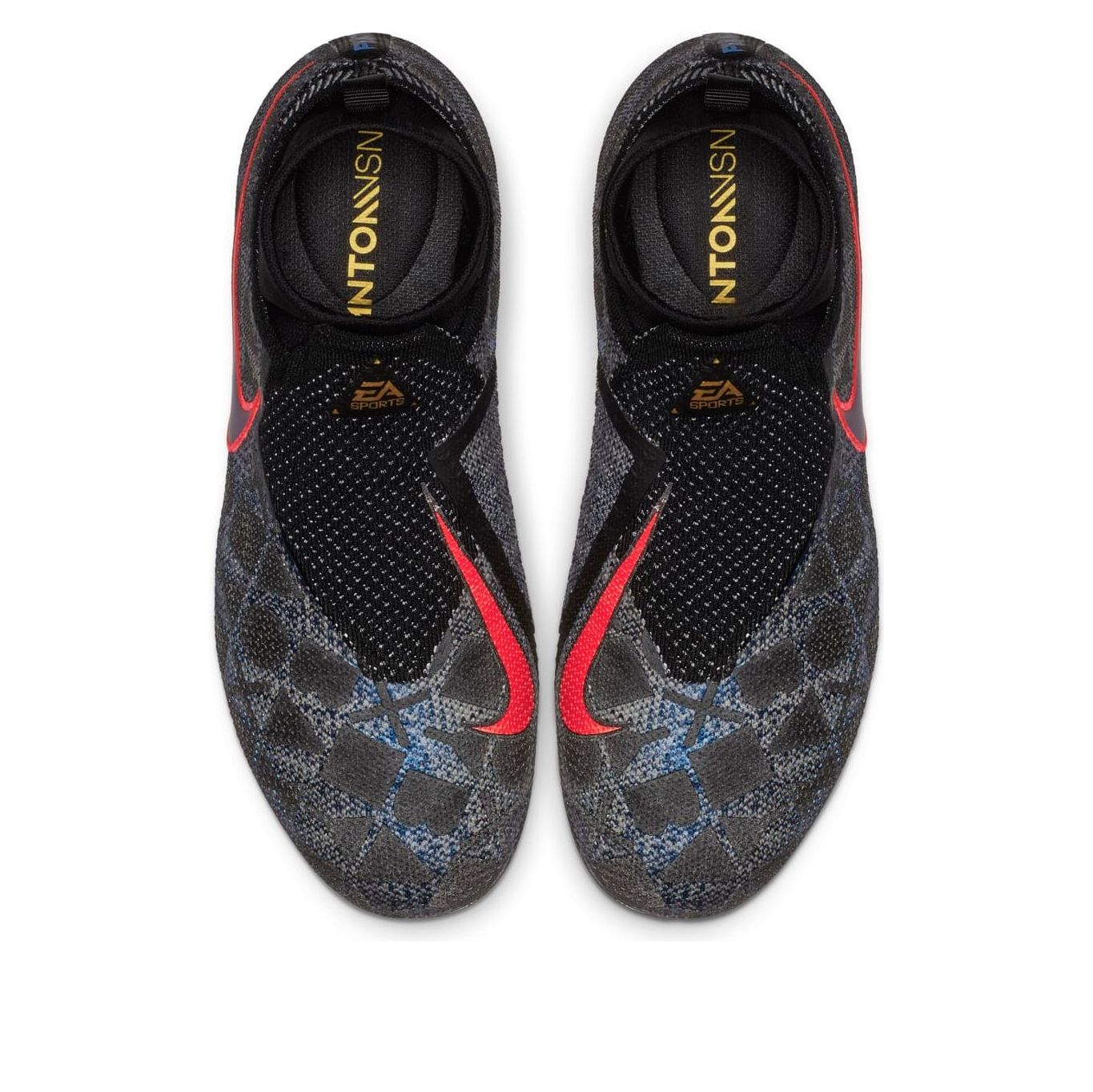 (GS) Nike Phantom Vision Elite DF FG EA 'Black Red' BQ5824-110