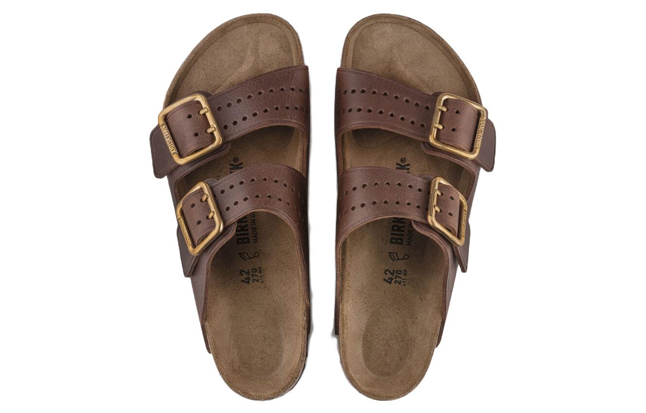 Birkenstock Arizona Bold Leather Sandals 'Roast' 1022605