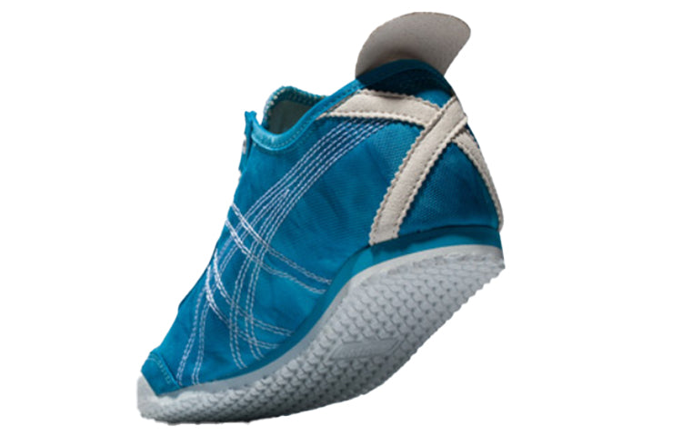 (WMNS) Onitsuka Tiger Mexico 66 Slip-On 'Mid Blue White' D5N6N-4201