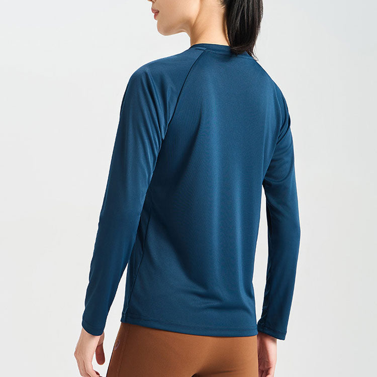 (WMNS) Asics Core Long Sleeve Top 'Thunder Blue' 2012D025-405