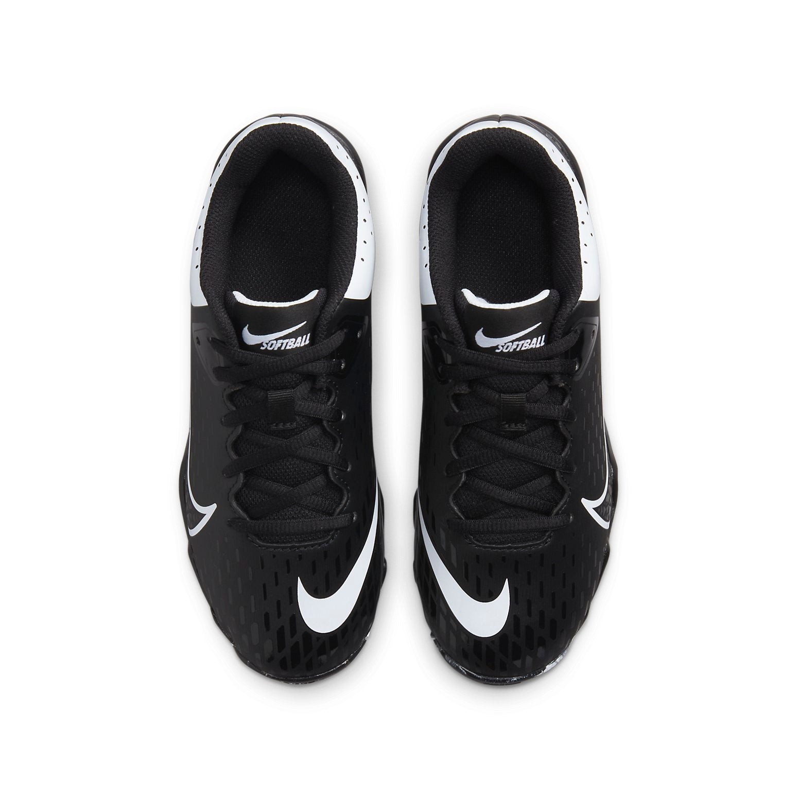 (GS) Nike Hyperdiamond 4 Keystone 'Black White' CZ5919-005