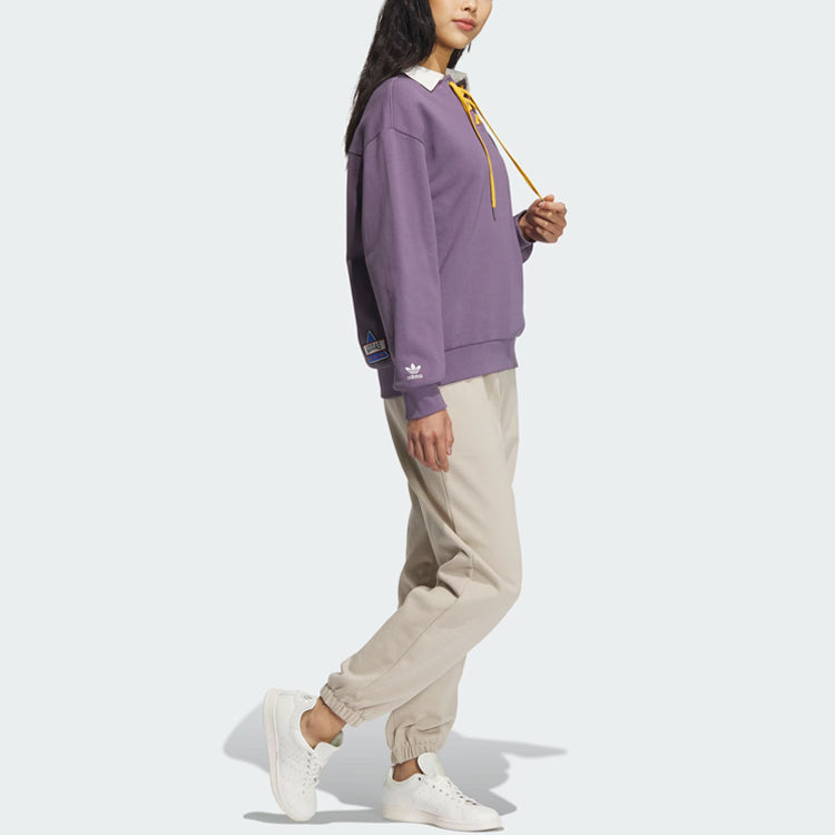 (WMNS) adidas originals Polo Crew 'Purple' IN1093