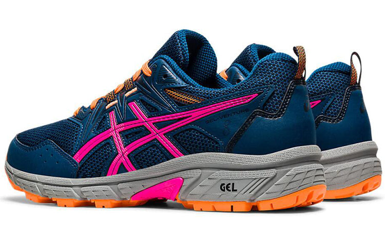 (WMNS) ASICS Gel-Venture 8 Wide 'Mako Blue Pink Glow' 1012A706-402