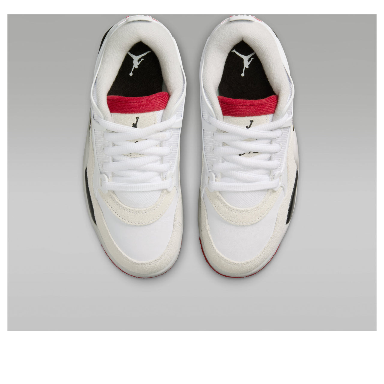 (GS) Air Jordan 4 RM 'White Black Neutral Grey Varsity Red' FQ7938-102