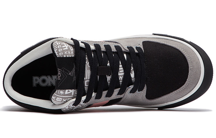 (WMNS) PONY Retro Skateboard Shoes Black/Pink 01W1AT01BK