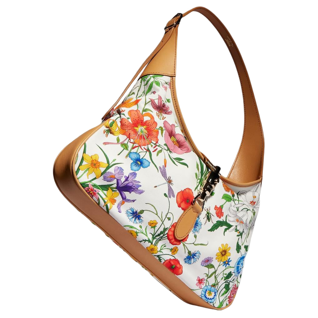 (WMNS) Gucci Jackie 1961 Medium Shoulder Bag 'White Multicolor' 863136-FAF7N-9552