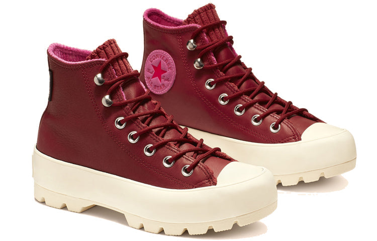 (WMNS) Converse Chuck Taylor All Star Lugged Winter High GTX 'Back Alley Brick' 565007C