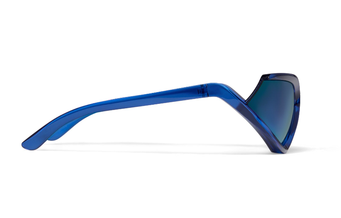 Balenciaga Side Xpander Cat Sunglasses 'Blue' 751418T00074015