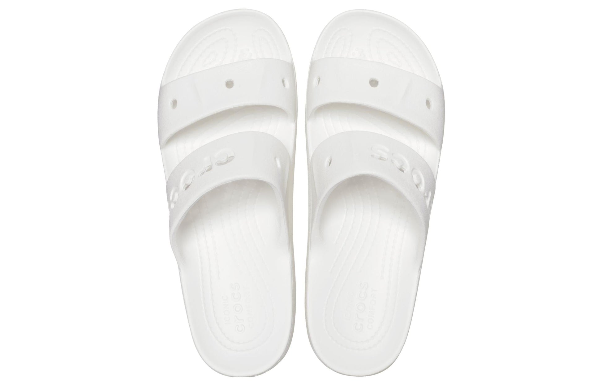 (WMNS) Crocs Baya Platform Sandals 'White' 208188-100