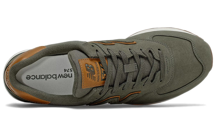 New Balance 574 Series Wear-resistant Non-Slip Retro Green ML574NG2