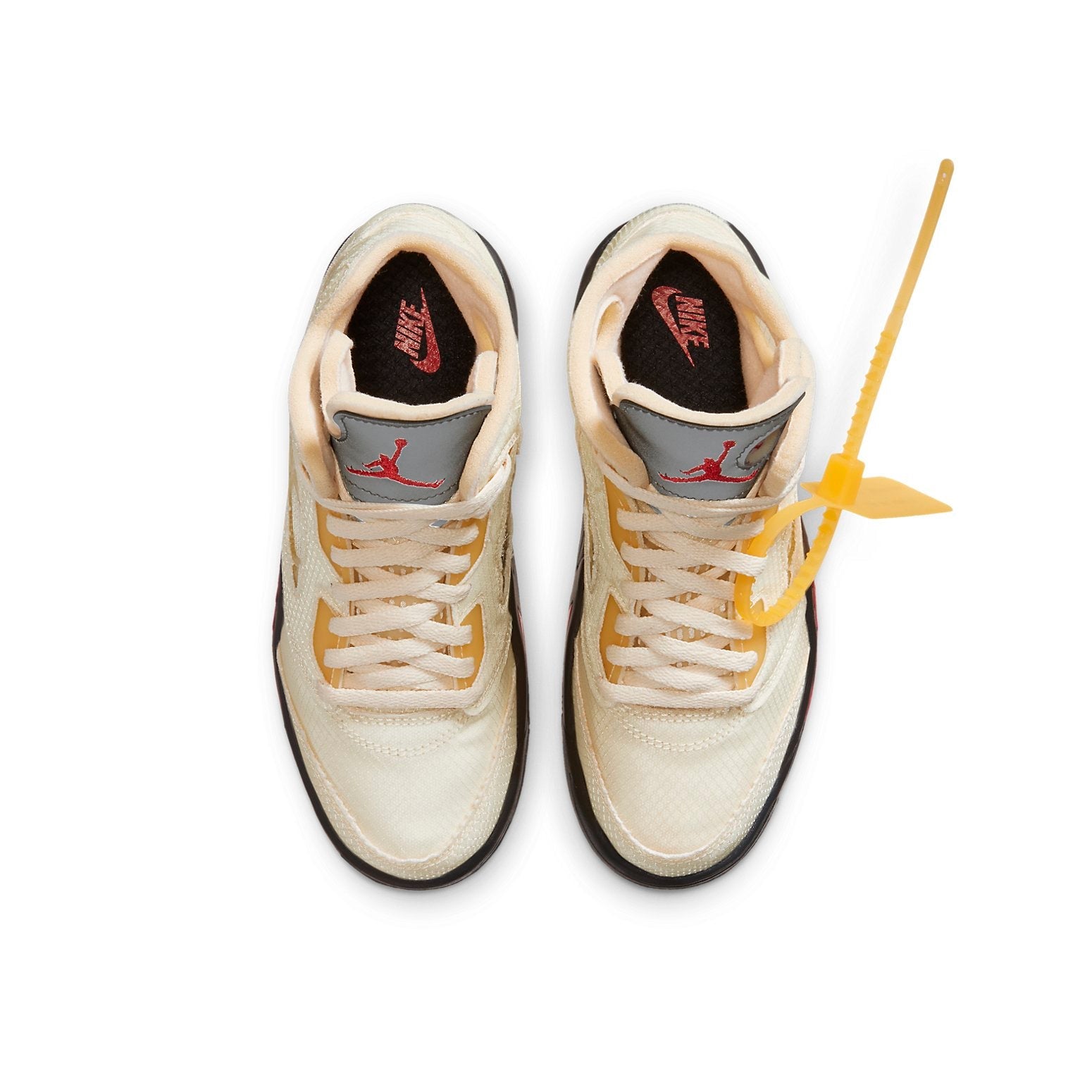(PS) Air Jordan 5 x Off-White Retro SP 'Sail' CV4827-100