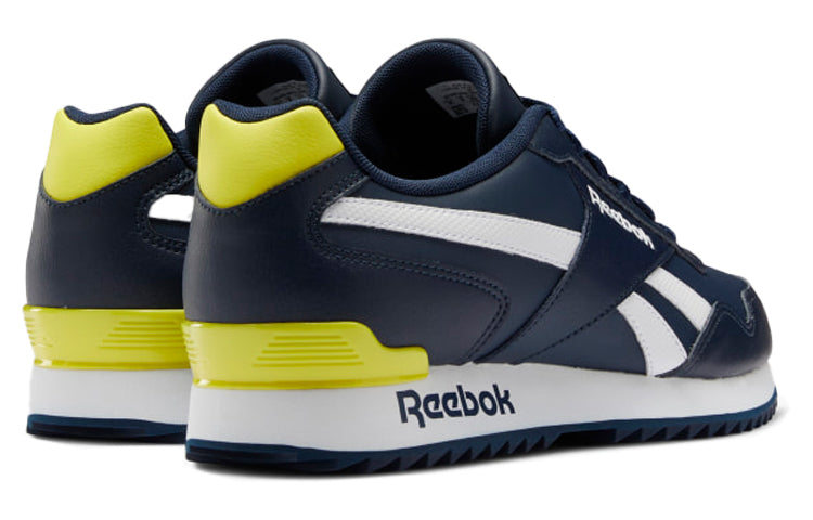 Reebok Royal Glide Running Shoes 'Dark Blue Neon Green' FW8190