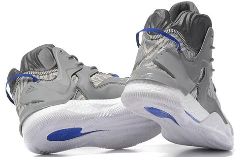 adidas D Rose 7 Charcoal Solid 'Grey White Blue' BB8212
