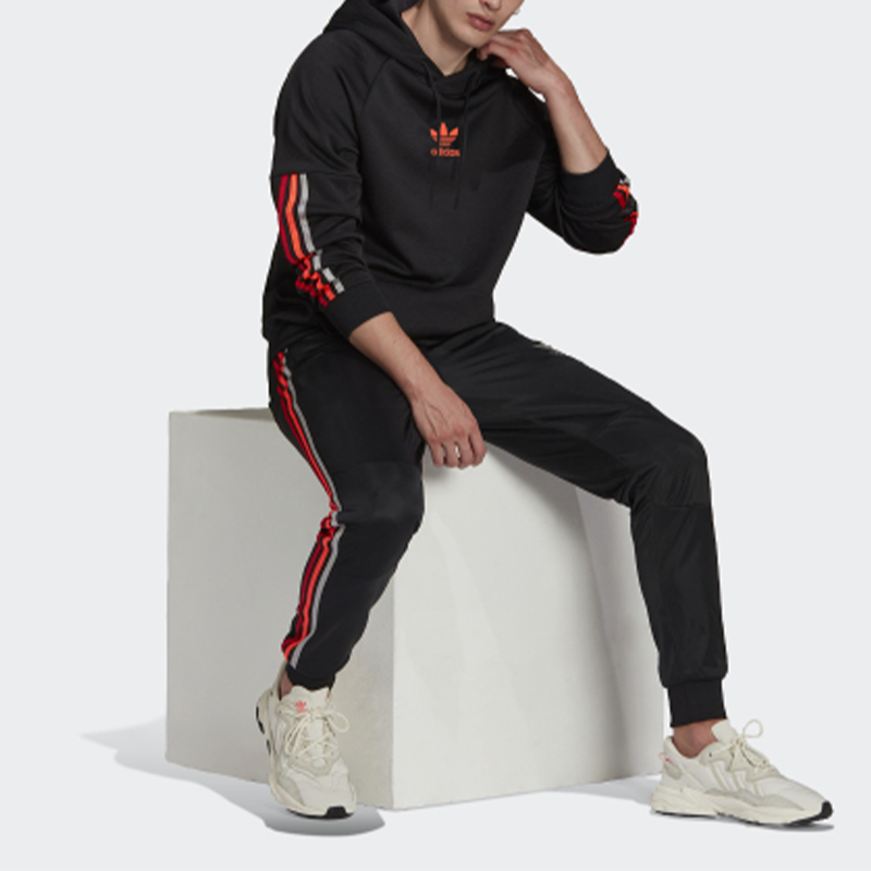 Men's adidas originals Printing logo Black H65536