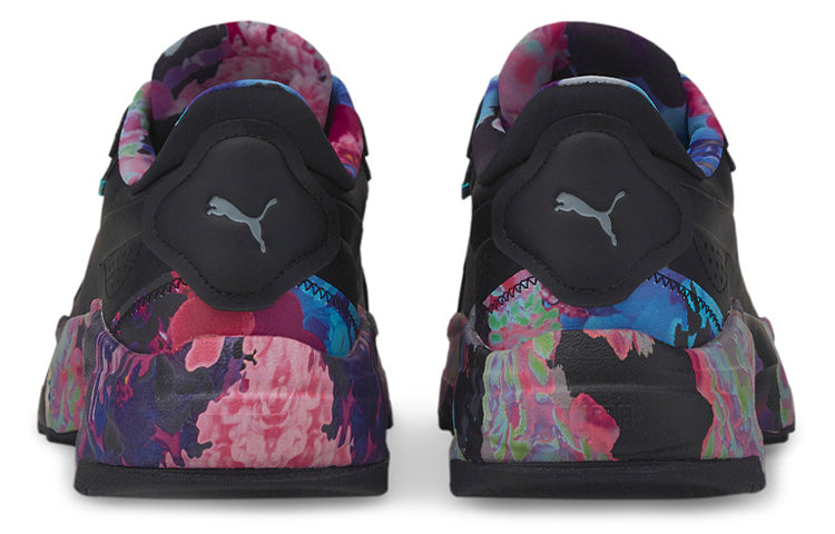 (WMNS) PUMA Orkid 'Floral - Black Elektro Aqua' 384845-01