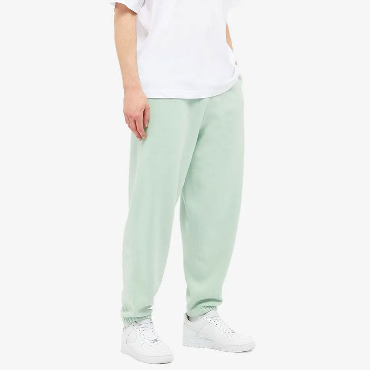 Men's Nike Embroidered Logo Solid Color Bundle Feet Sports Pants/Trousers/Joggers Green CZ5365-321
