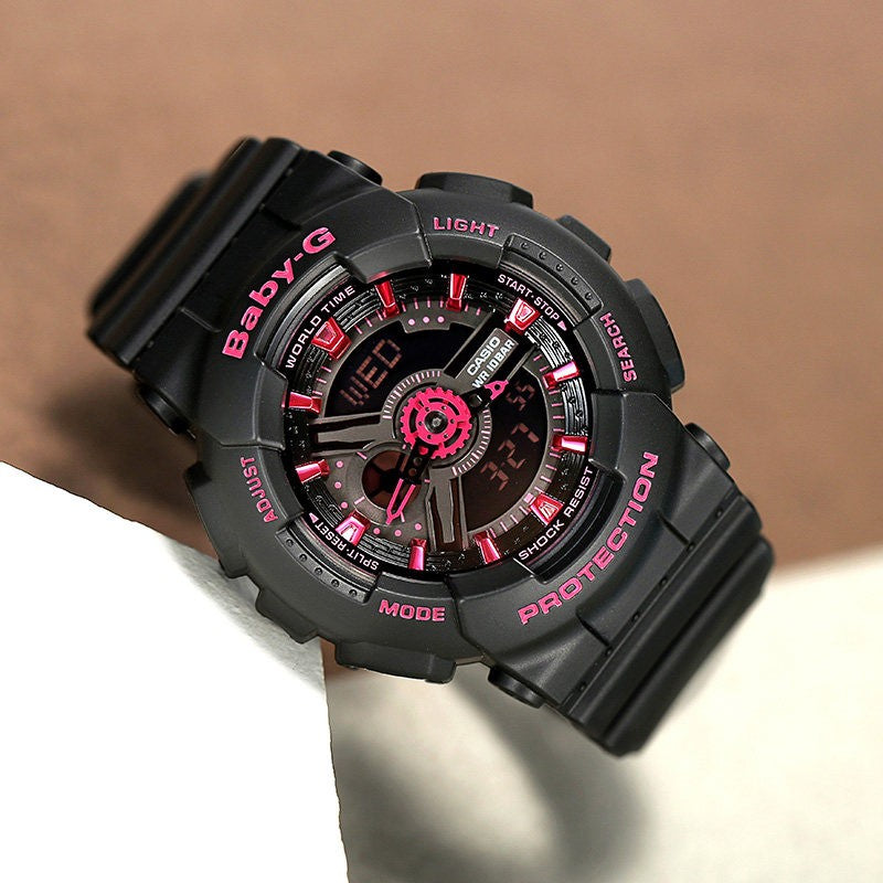 CASIO Baby-G 'Black Pink' BA-111-1A