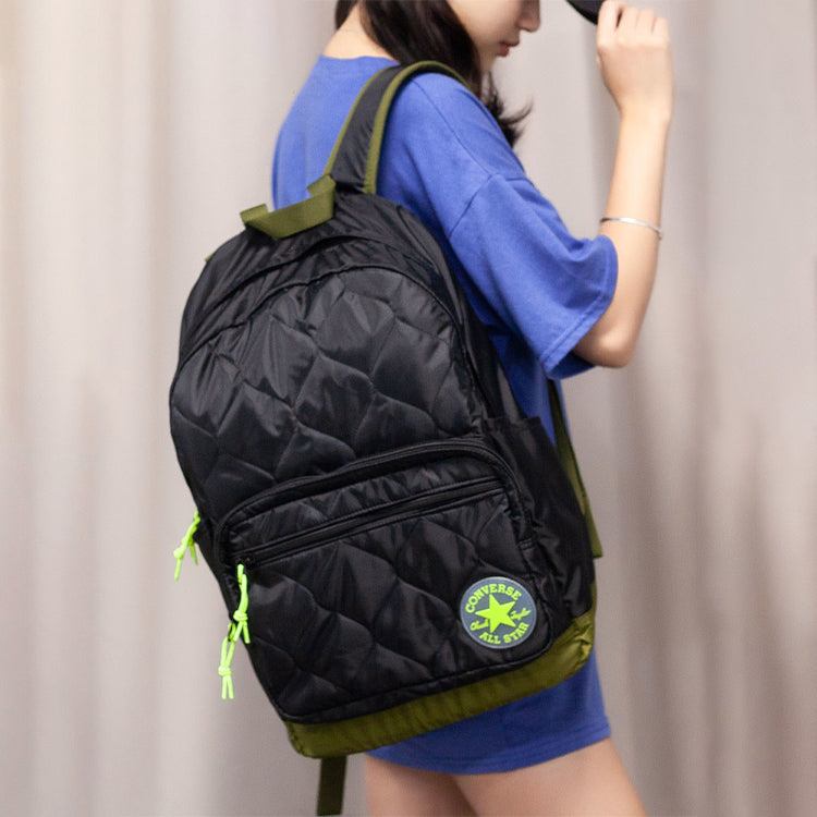 Converse Go 2 Backpack 'Black Green' 10020235-A01