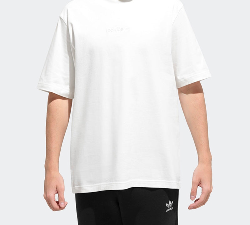 adidas originals Embroidered Logo Short Sleeve White GL6149