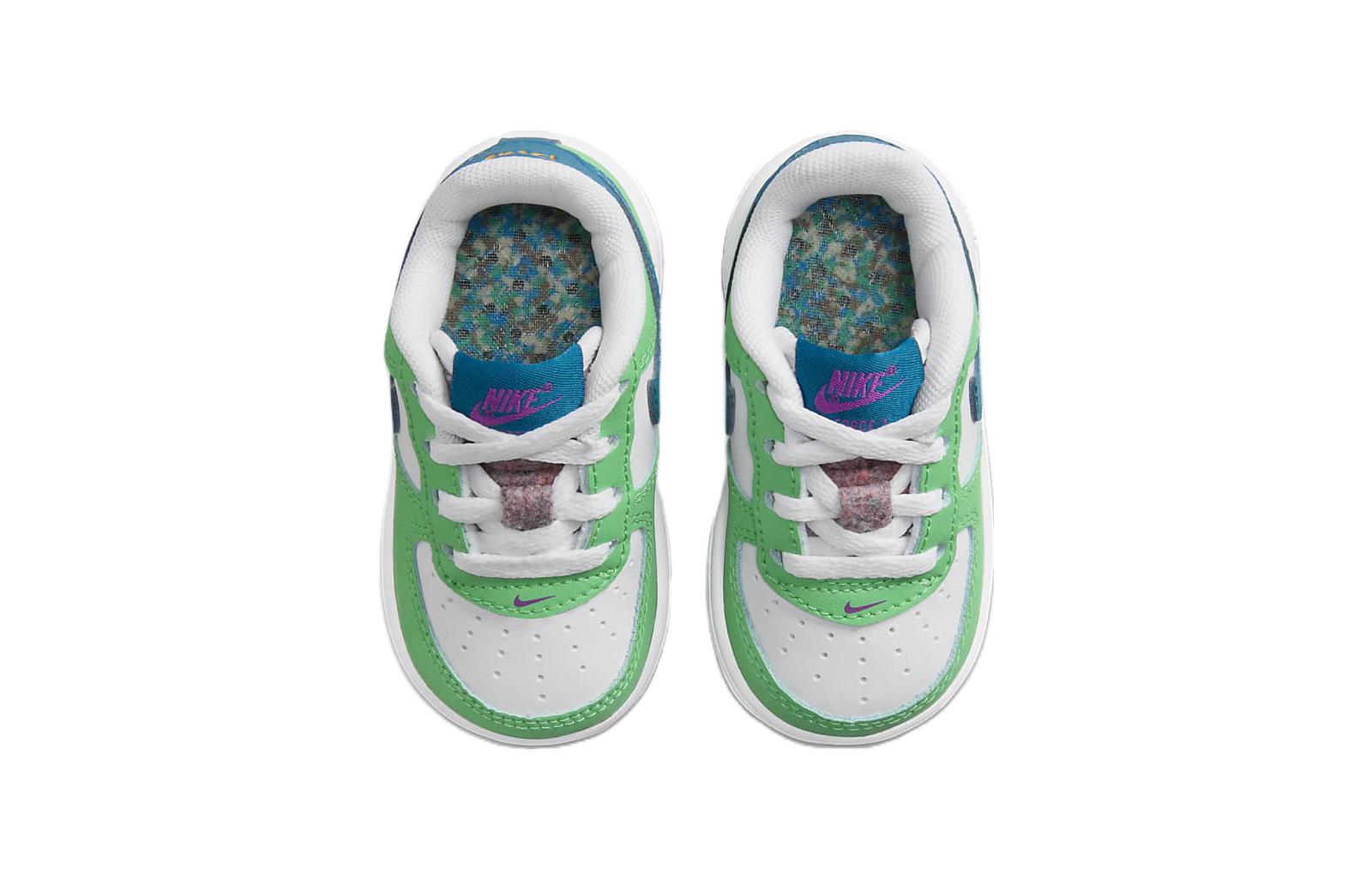 (TD) Nike Force 1 LV8 'Spring Green White' FJ4809-100