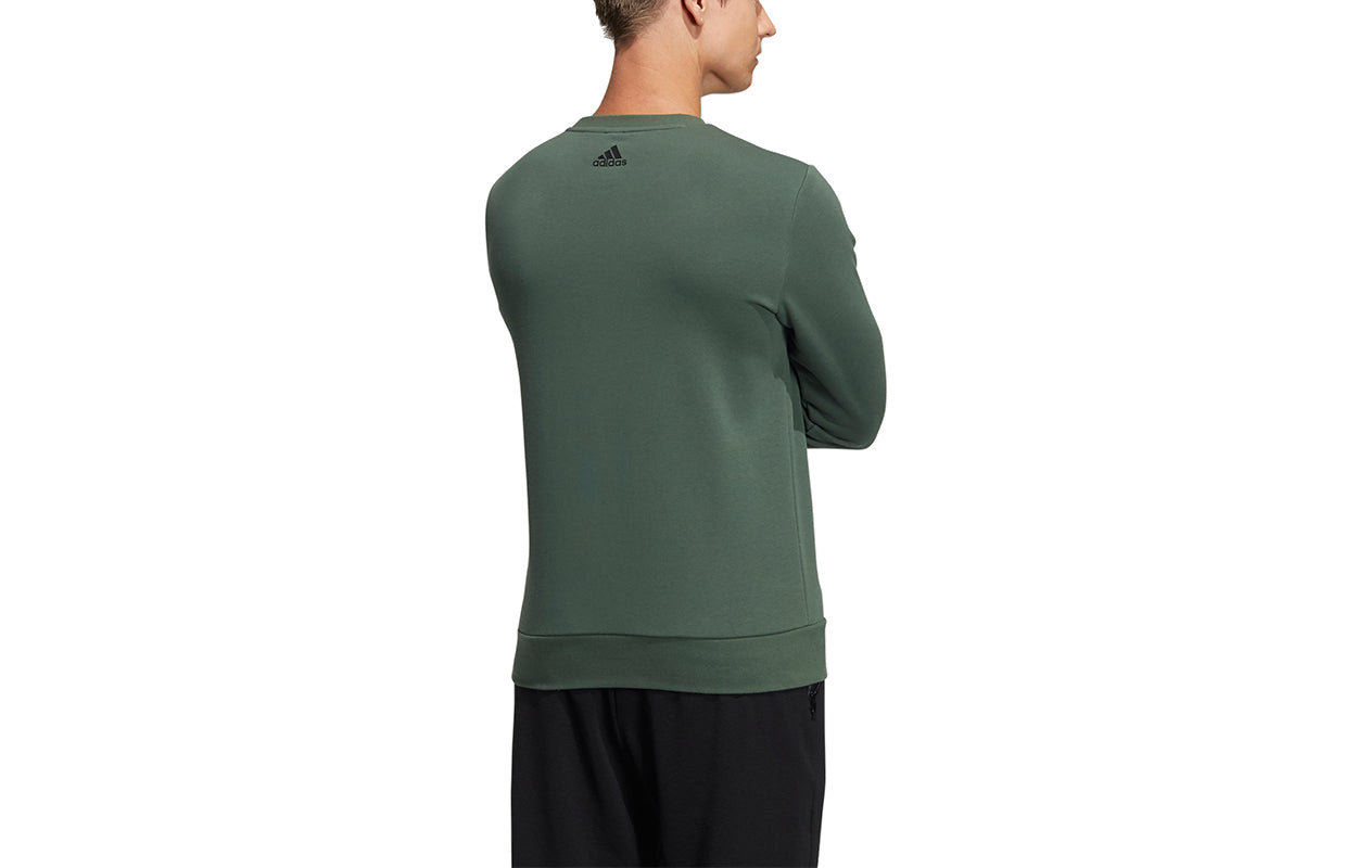 adidas Fi Swt Ft Bos Casual Sports Round Neck Pullover Green GP1003