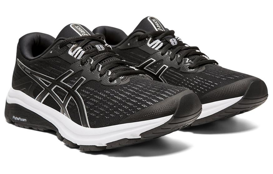 (WMNS) ASICS GT-1000 8 WIDE 'Black Silver' 1012A461-001