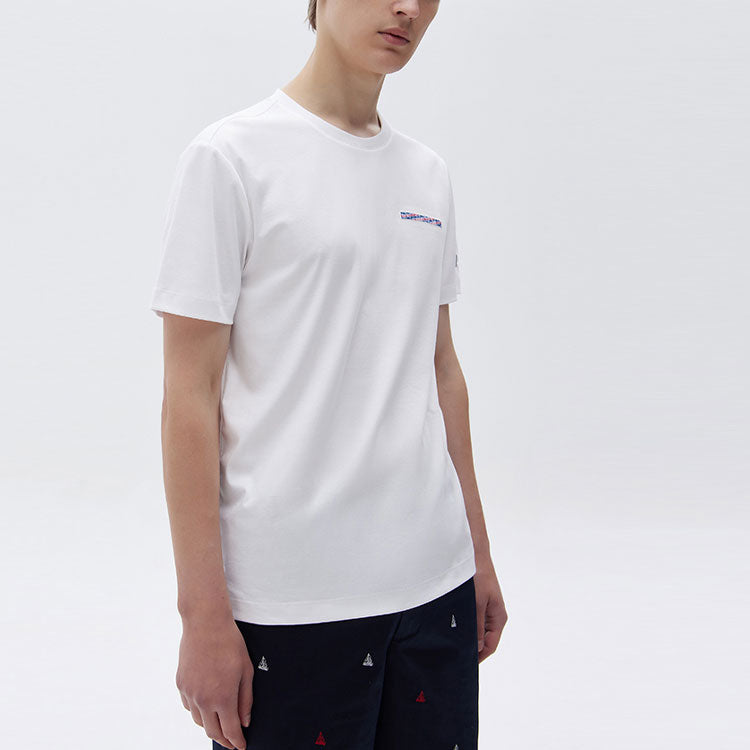 FILA Letter Printing Causual Ventilate Male White F11M121110F-WT