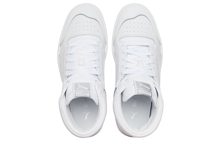 (WMNS) PUMA Ralph Sampson Mid Metal 'White Silver' 374662-01