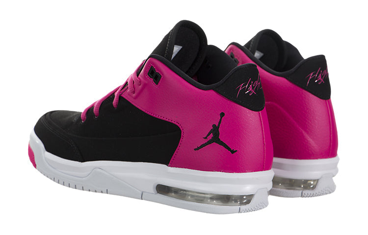 (GS) Air Jordan Flight Origin 3 Black/Pink 820250-017