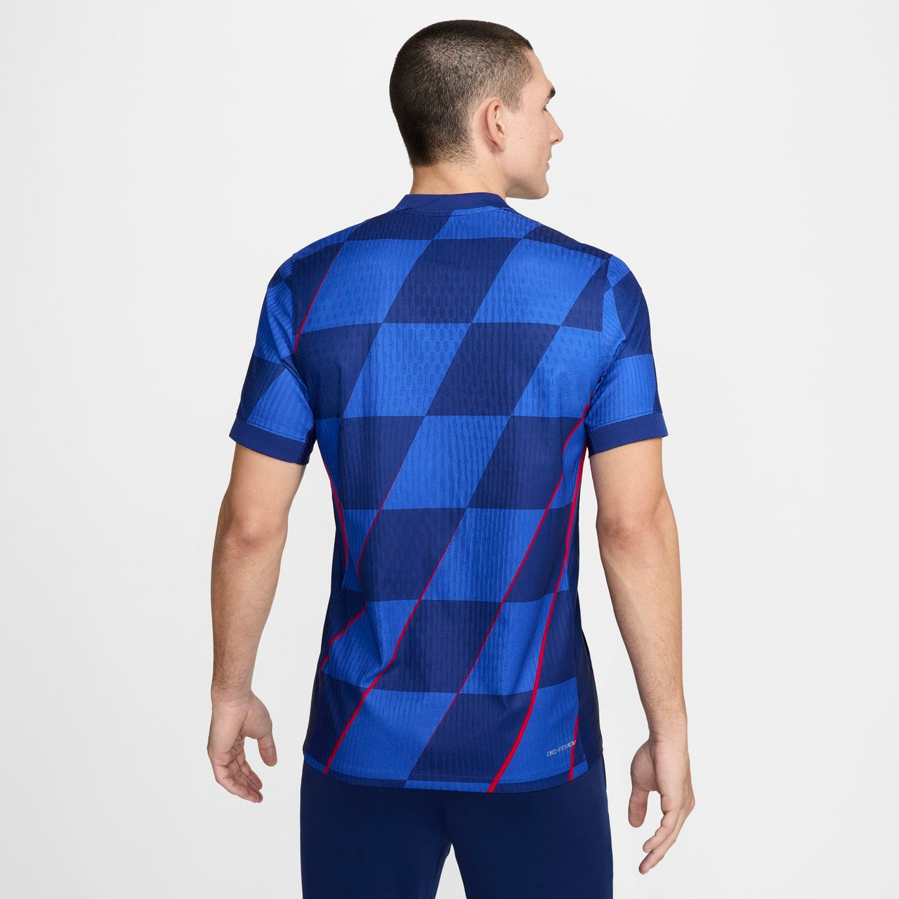 Nike Croatia 24/25 Match Away Authentic Soccer Jersey 'Blue' FZ7146-405