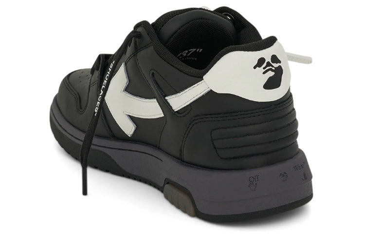 (WMNS) Off-White Out Of Office Low-Top Sneaker 'Black White' OWIA259C99LEA0011000