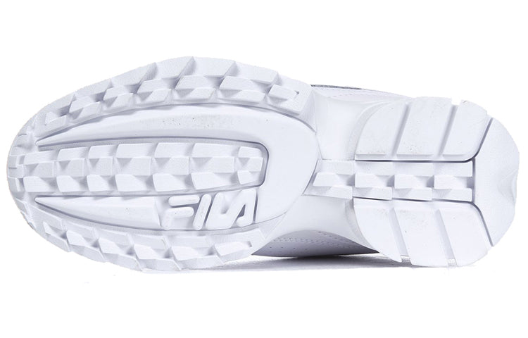 (WMNS) FILA Disruptor 2 Chunky Sneakers White/Pink FS1HTA1074X_WPK