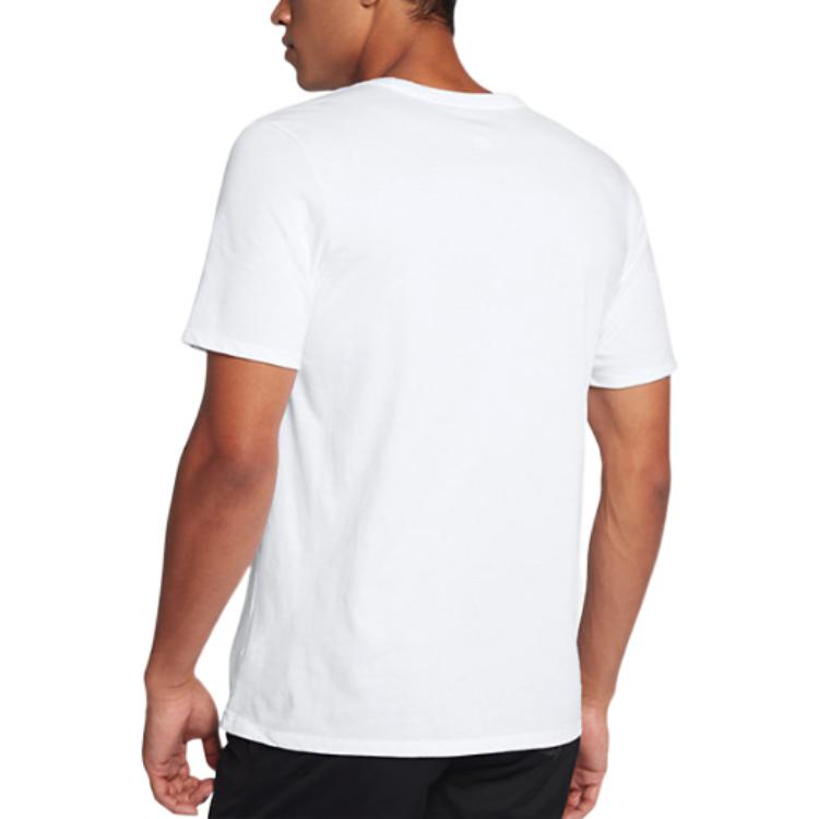 Air Jordan Flying  Sports Short Sleeve T-Shirt Men's White 925603-100