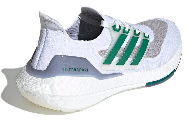 adidas Ultraboost 21 'White Sub Green' FZ2326