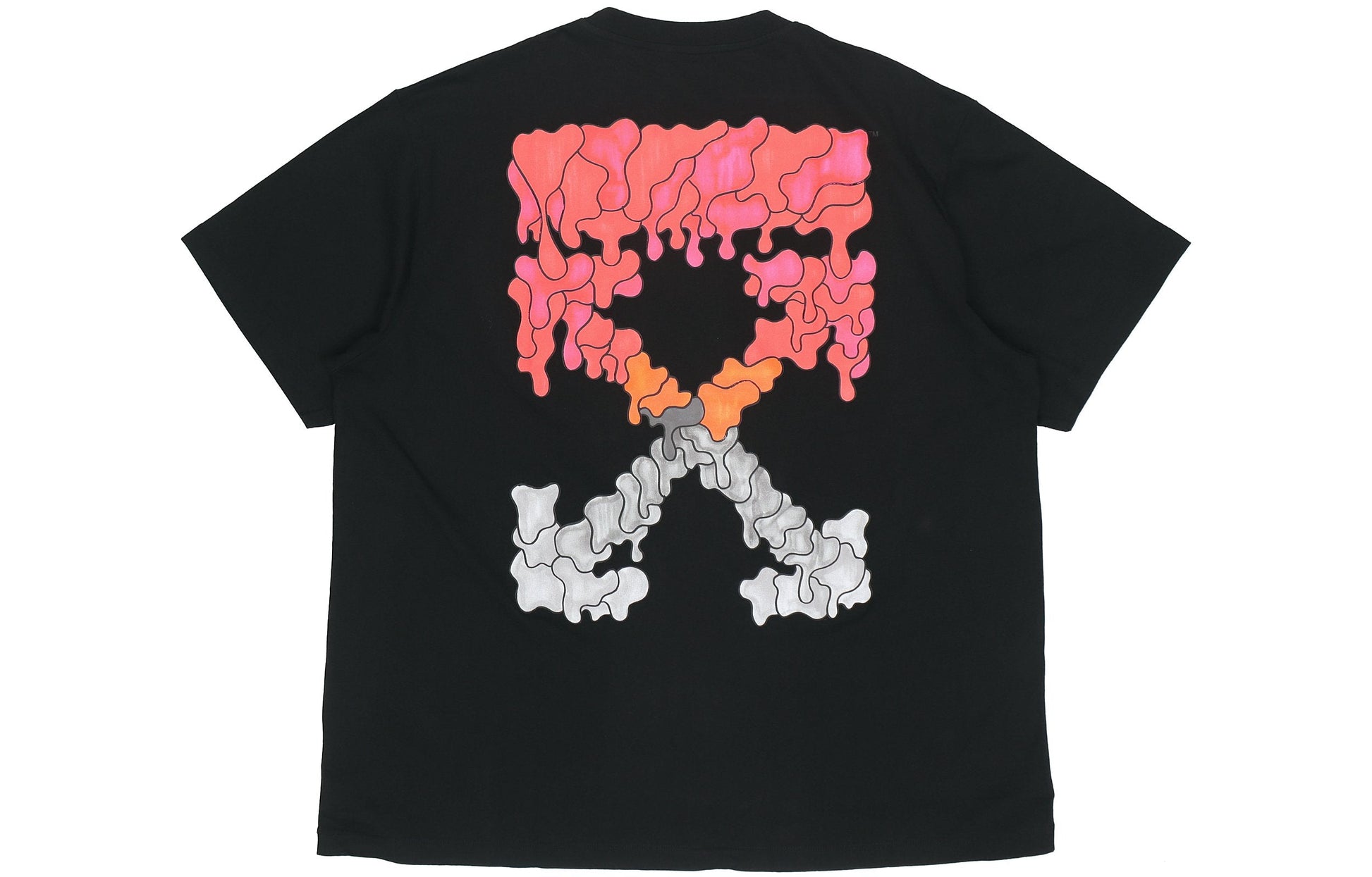 Off-White Red Marker Over Tee 'Black' OMAA038S21JER0021025