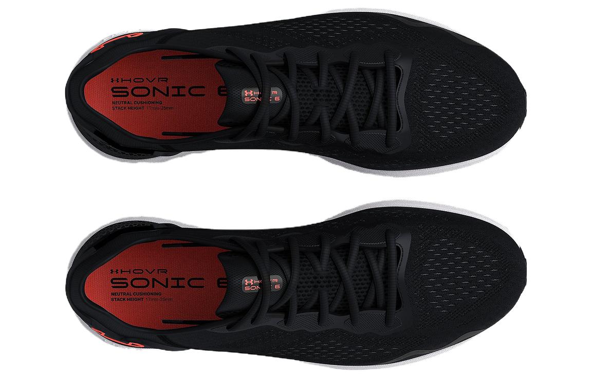 Under Armour HOVR Sonic 6 2E Wide 'Black After Burn' 3026821-004
