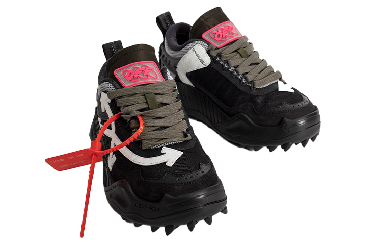 (WMNS) Off-White Odsy-1000 Black OWIA180E20FAB0011001