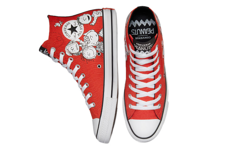 Converse x Peanuts Chuck Taylor All Star 'Red White Black' A02573C