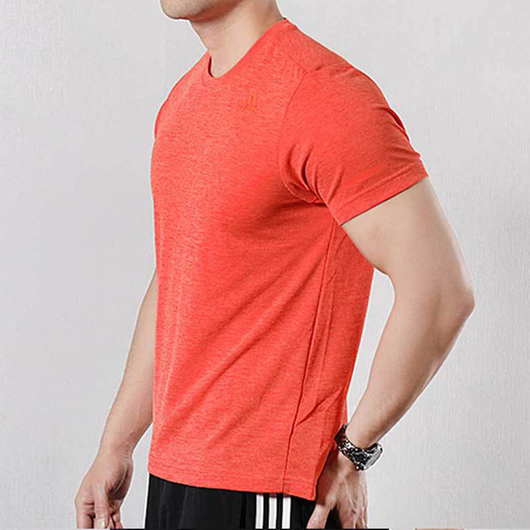 adidas Training Sports Round Neck Short Sleeve Orange EI6387